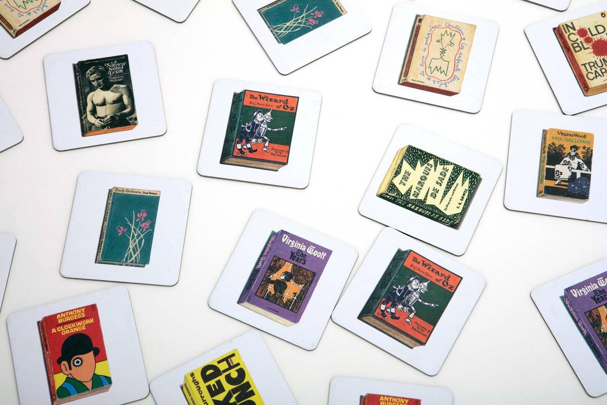 Classic Paperbacks Memory Game