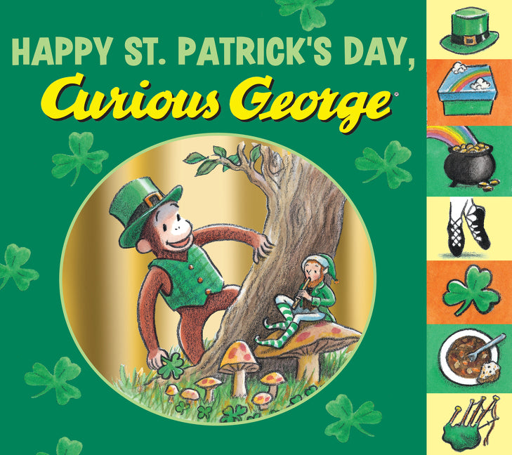 Happy St. Patrick's Day, Curious George Tabbed