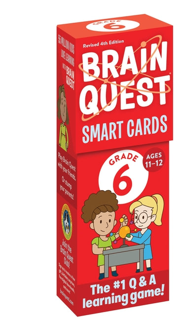 Brain Quest 6th Grade Smart Cards Revised 4th Edition (Revised)