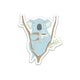 Koala Reading Tree Vinyl Sticker