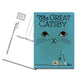 Postcard- The Great CATsby Artist Illustration Cat Pun
