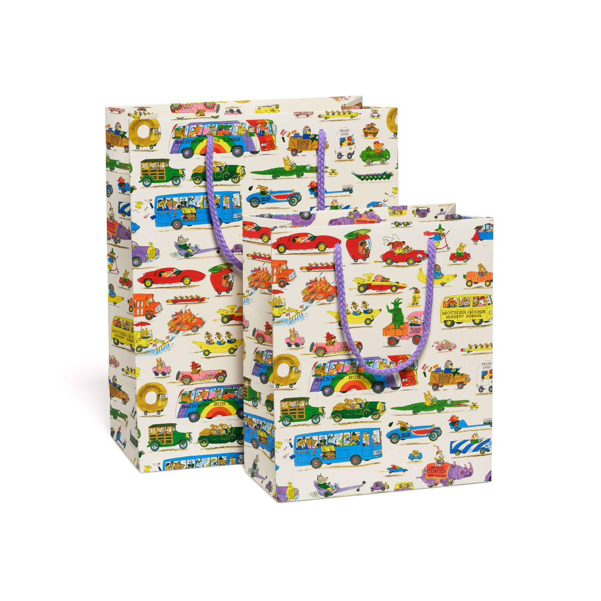 Richard Scarry Busytown Cars gift bags