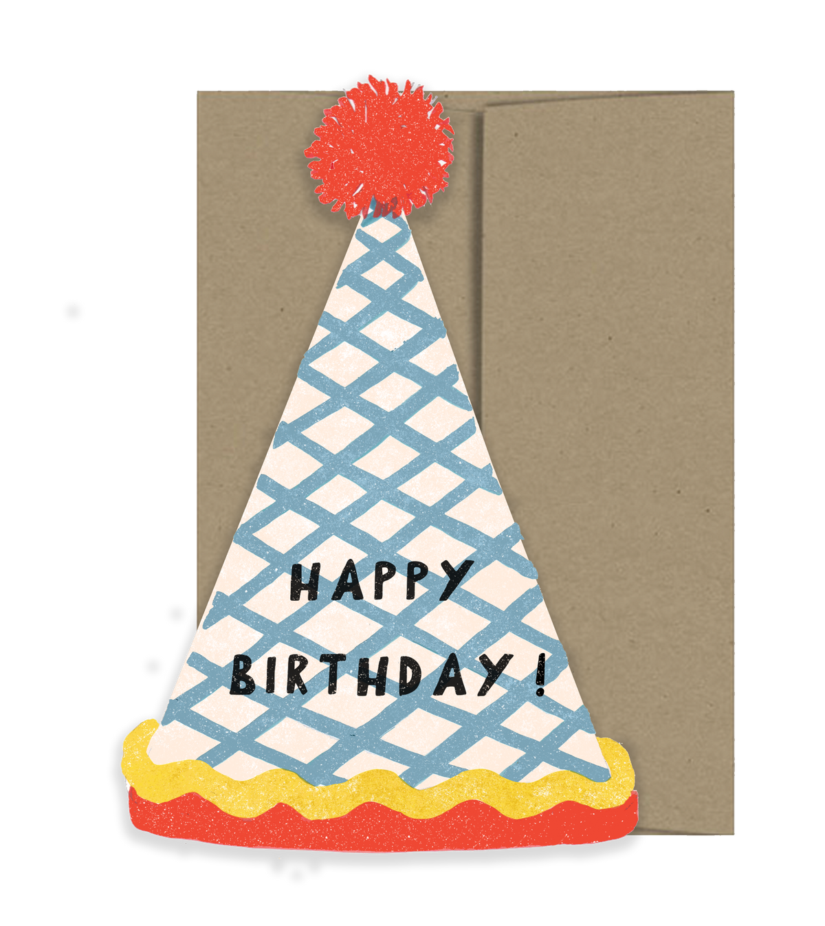 Birthday Hat Birthday Collection - Die Cut Card