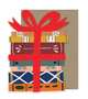 Book Lovers - Die Cut Card