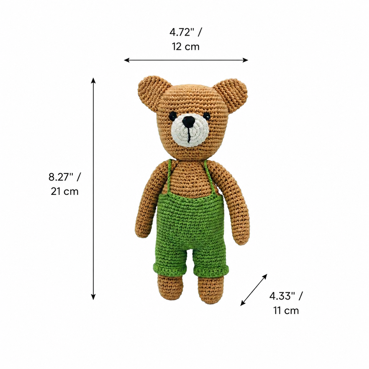 Lullaby Stitch | Bear Rattle - Boy