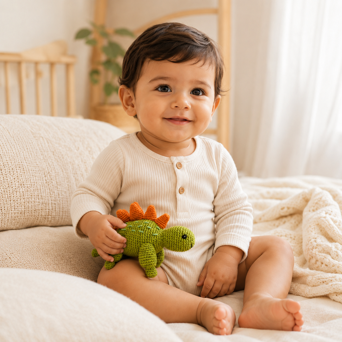 Lullaby Stitch | Stegosaurus Rattle