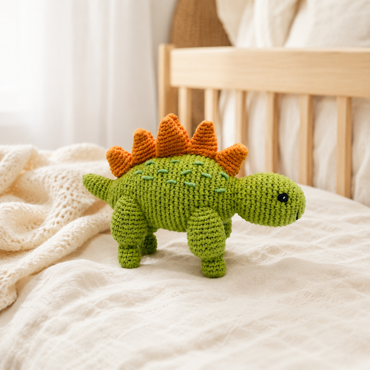 Lullaby Stitch | Stegosaurus Rattle