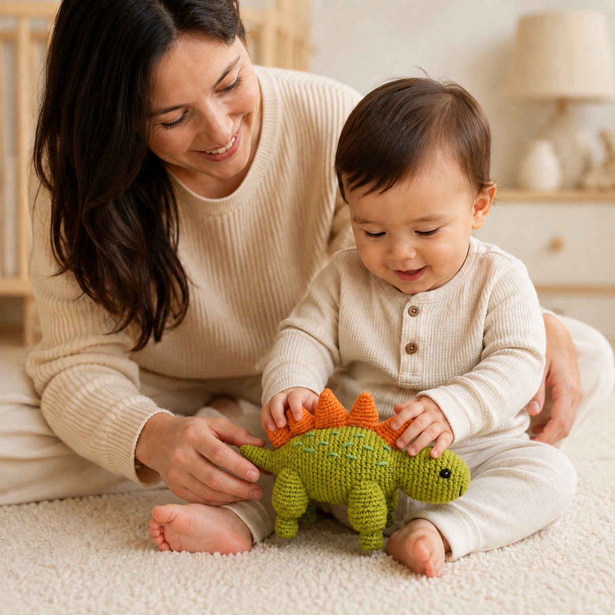 Lullaby Stitch | Stegosaurus Rattle