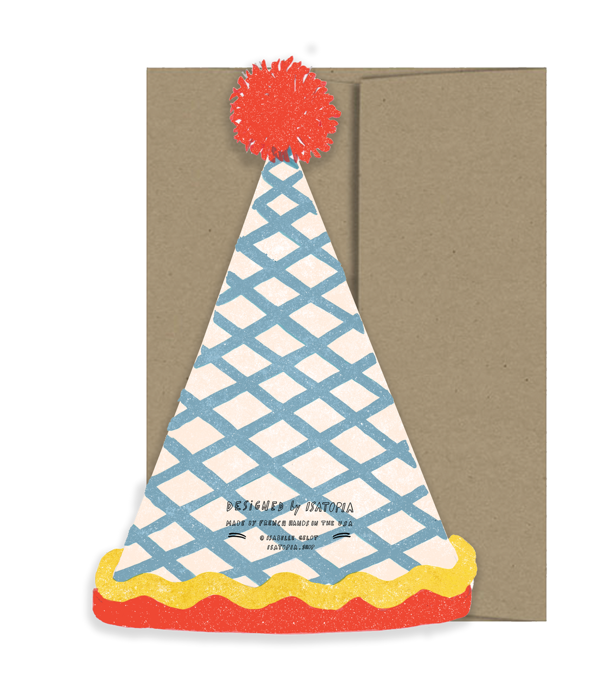 Birthday Hat Birthday Collection - Die Cut Card