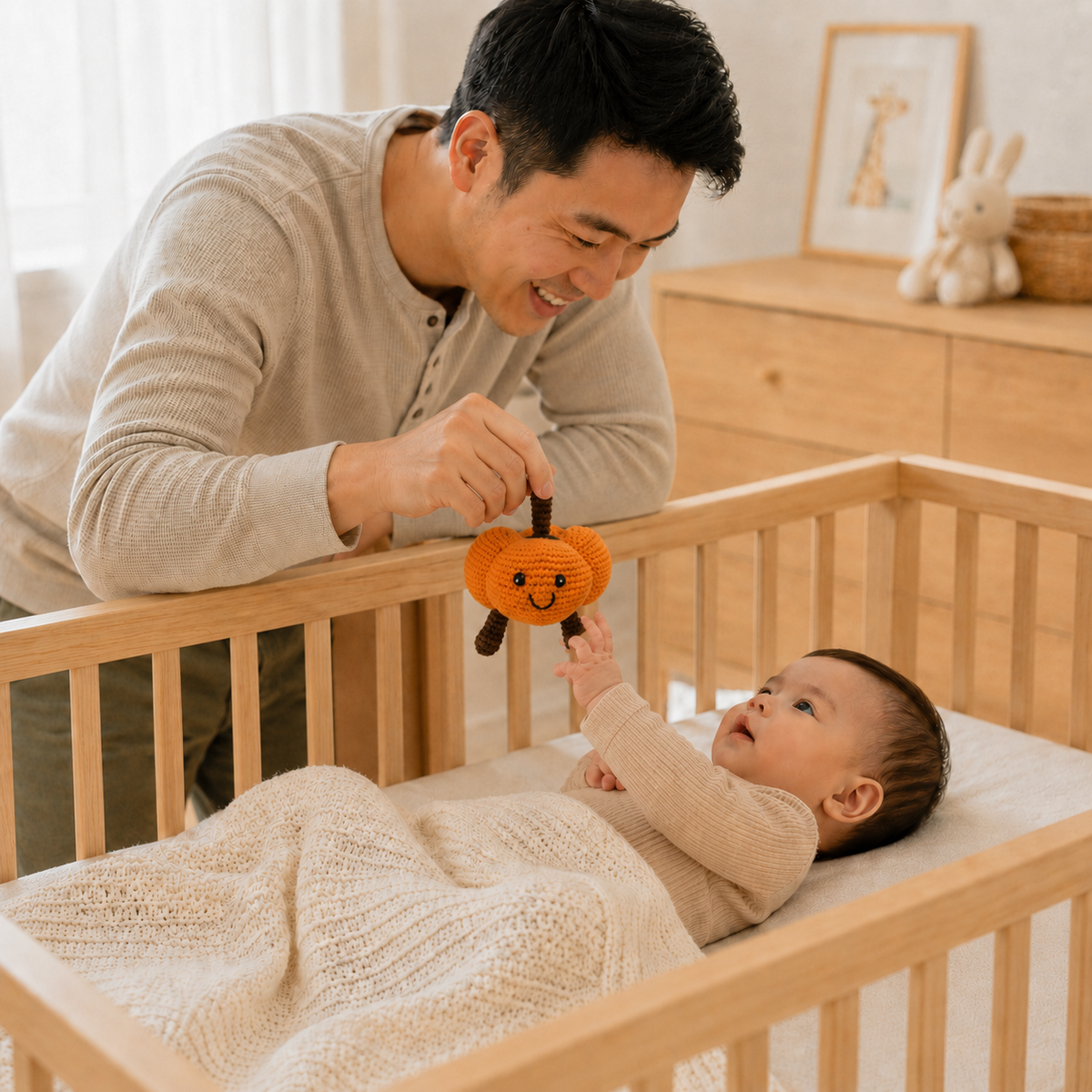 Lullaby Stitch | Pumpkin Rattle