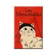 Les Meowserables Cat Pun Fridge Magnet