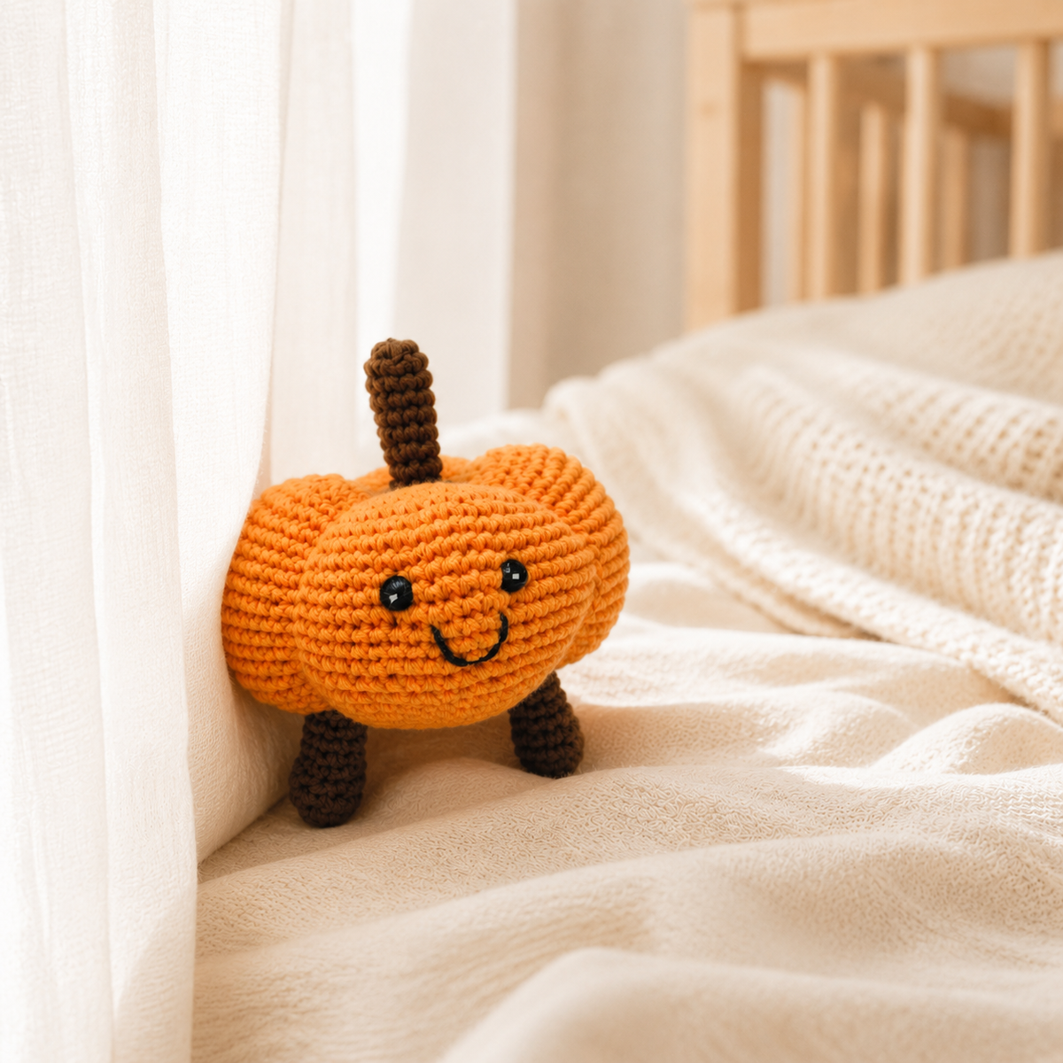 Lullaby Stitch | Pumpkin Rattle