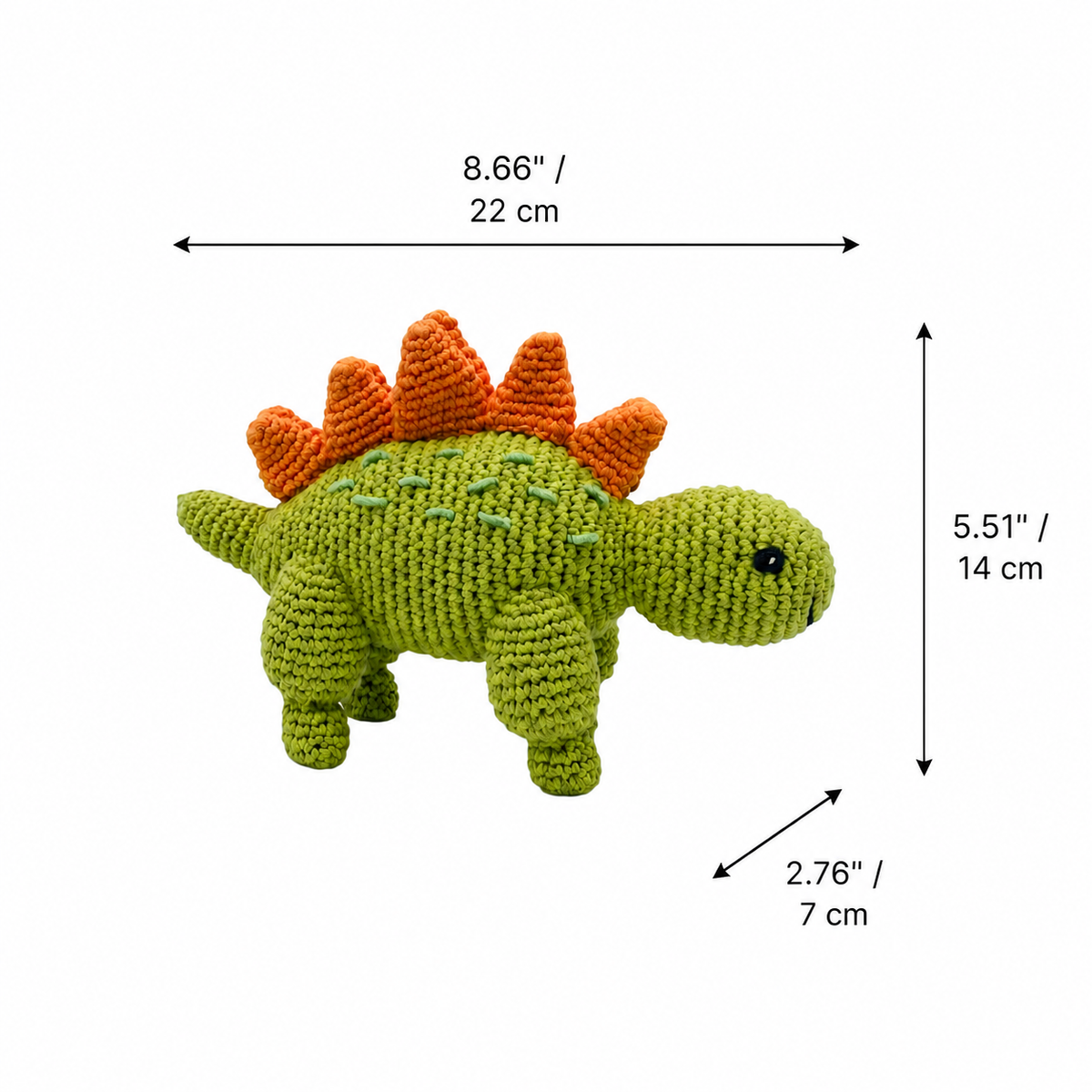 Lullaby Stitch | Stegosaurus Rattle