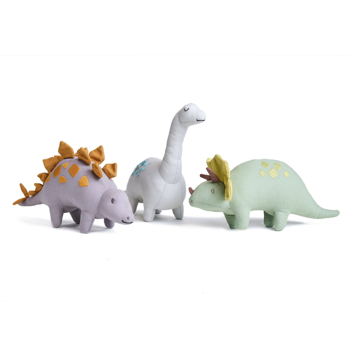 ThreadBear | Trike Linen Dinosaur Toy