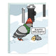 Bagel Rat & Pigeon NYC Holiday Card
