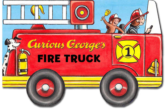 Curious George's Fire Truck (Mini Movers Shaped S)
