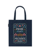 Puffin in Bloom: Pride and Prejudice Tote Bag