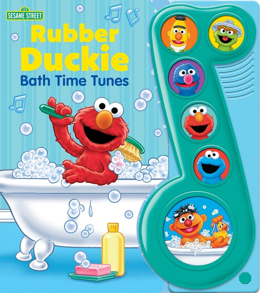 Sesame Street: Rubber Duckie Bath Time Tunes Sound Book [With Battery]