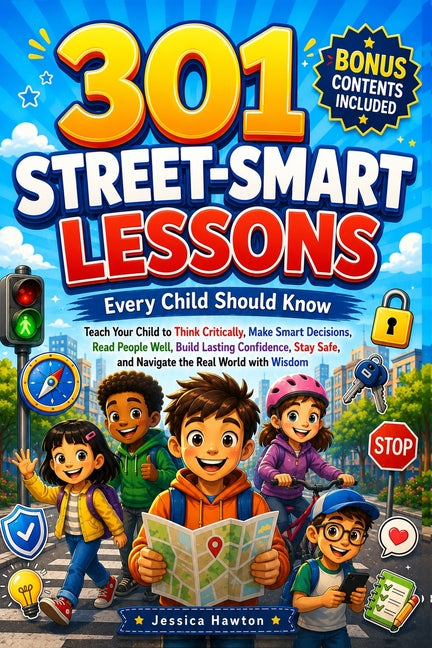 301 Street-Smart Lessons Every Child Should Know: Teach Your Child to Think Critically, Make Smart Decisions, Read People Well, Build Lasting Confiden