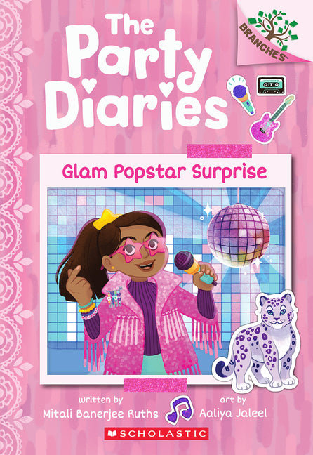 Glam Popstar Surprise: A Branches Book (the Party Diaries #6)