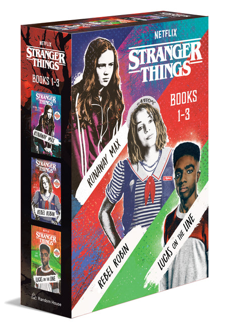 Stranger Things Boxed Set, Books 1-3: Runaway Max, Rebel Robin, and Lucas on the Line