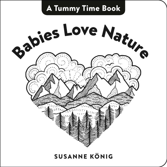 Babies Love Nature: High Contrast Black-And-White Art Throughout