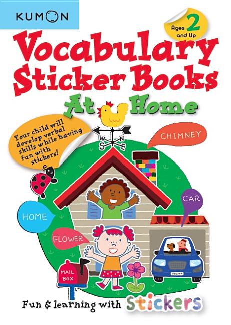Kumon Vocabulary Sticker Books at Home