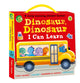 Dinosaur, Dinosaur I Can Learn 4-Book Boxed Set with Stickers: First Words, Colors, Numbers and Shapes, Opposites