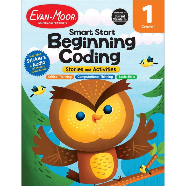 Smart Start: Beginning Coding Stories and Activities, Grade 1