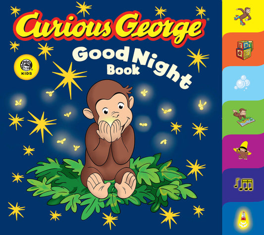 Curious George Good Night Book Tabbed
