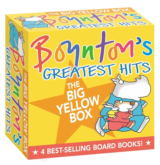 Boynton's Greatest Hits the Big Yellow Box (Boxed Set): The Going to Bed Book; Horns to Toes; Opposites; But Not the Hippopotamus (Boxed Set)