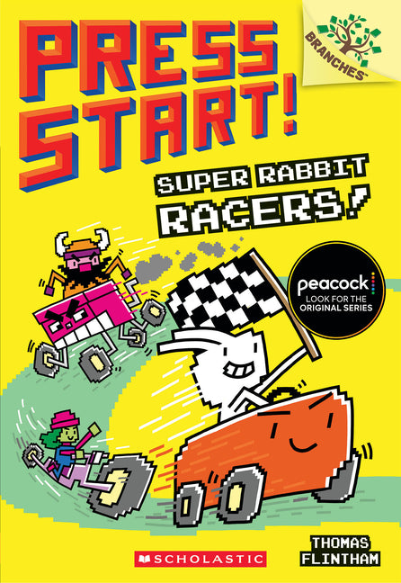 Super Rabbit Racers!: A Branches Book (Press Start! #3)