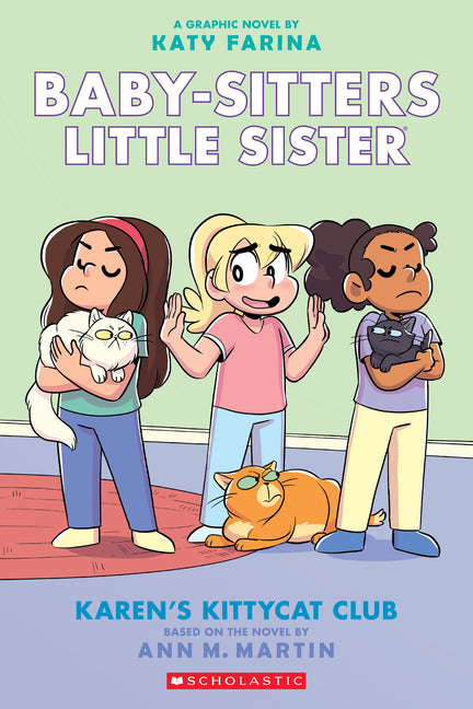 Karen's Kittycat Club: A Graphic Novel (Baby-Sitters Little Sister #4) (Adapted)
