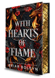 With Hearts of Flame (Deluxe Limited Edition): A Dark Academia Romantasy Novel of Vampires and Dragons Featuring Stenciled Edges and Illustrated Endpa